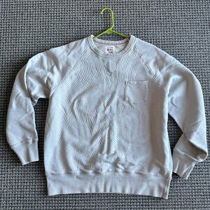 Todd Snyder + Champion Midweight Pocket Sweatshirt Silver Mens XL